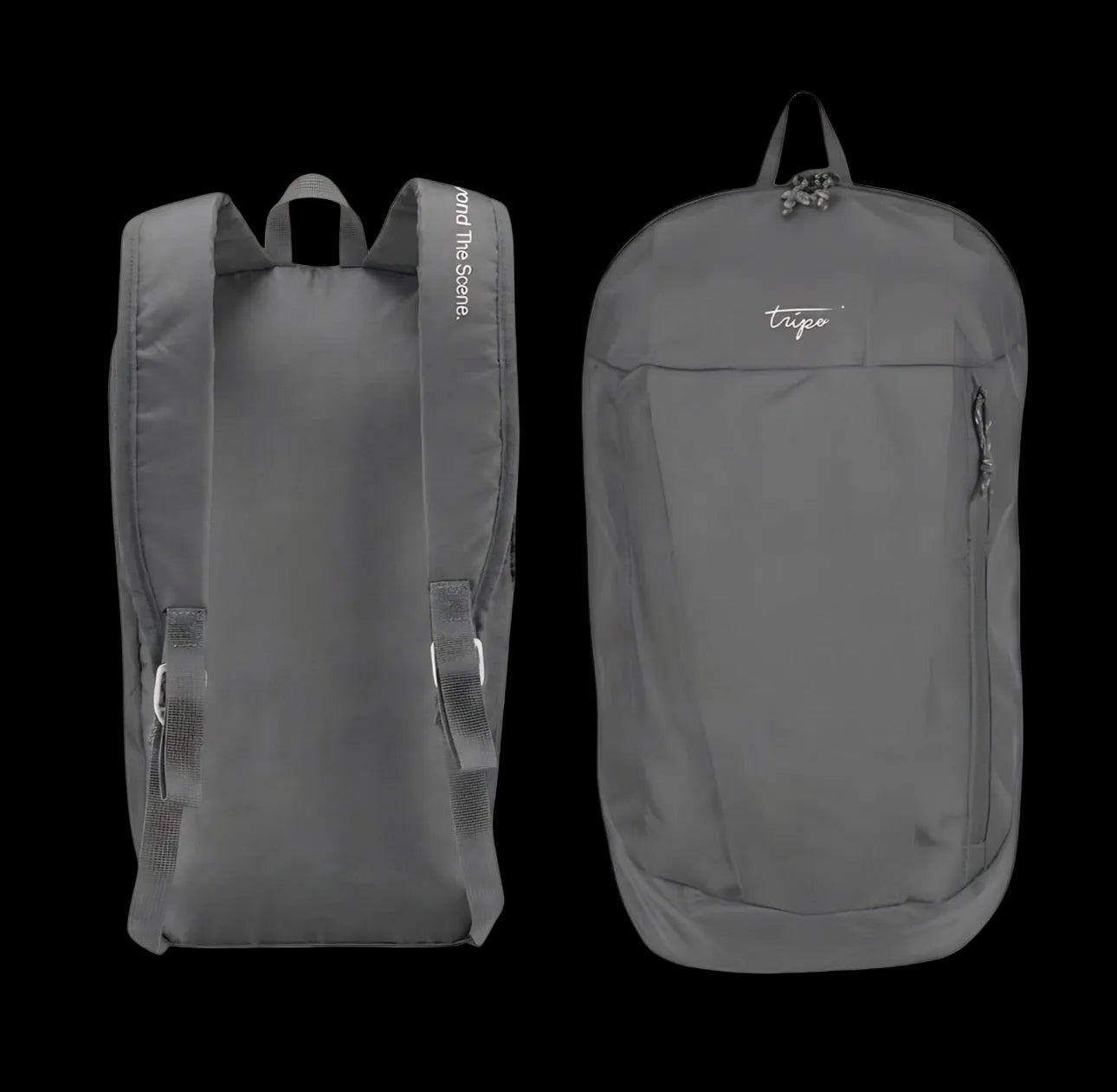 GRAY BACKBAG