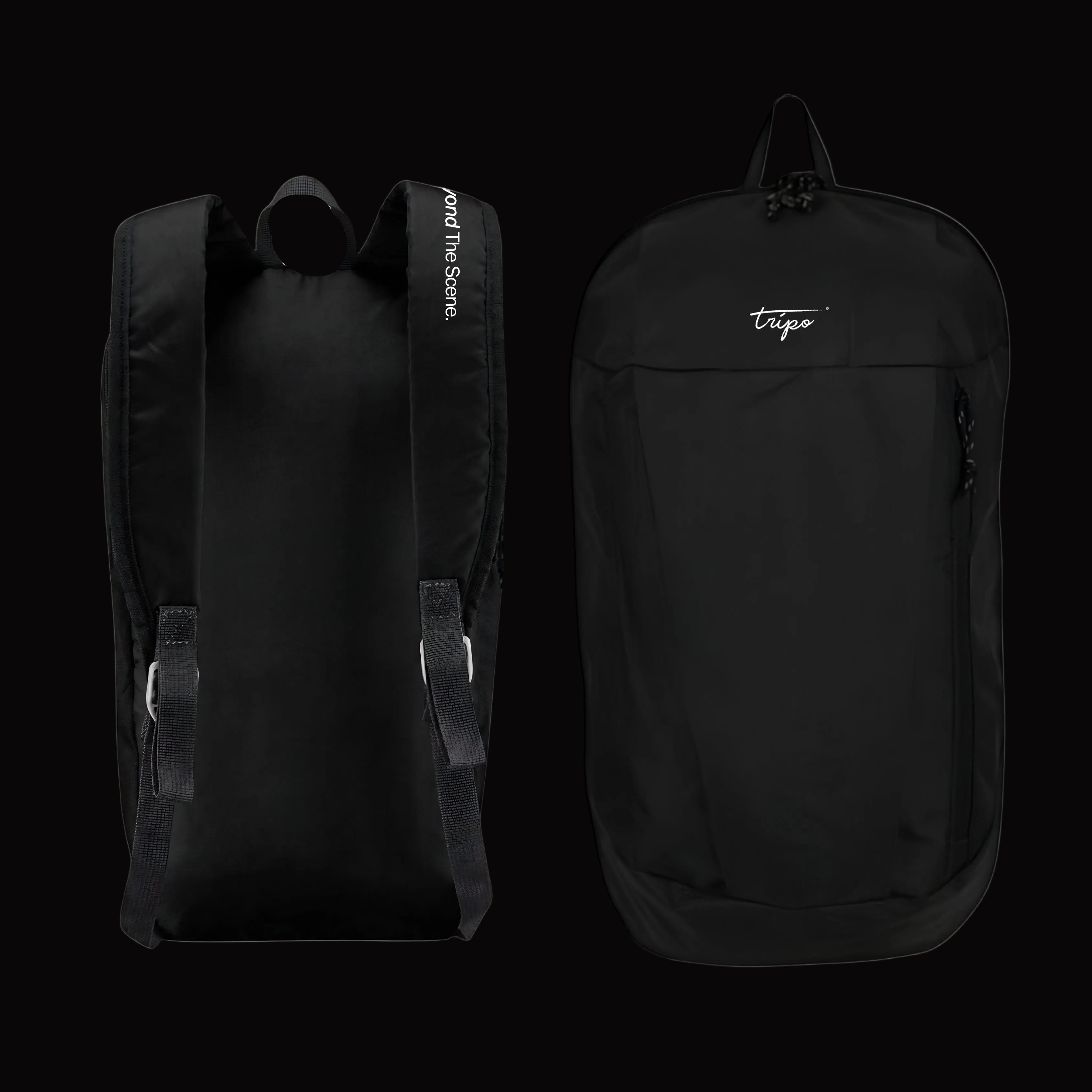 BLACK BACKBAG